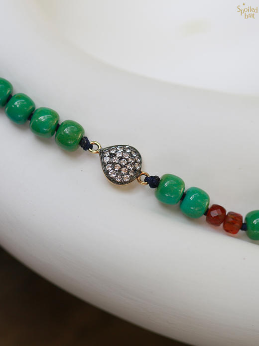 SpoiledBrat Jewelry绿松石 海蓝宝 青金石 葡萄晶手链 商品图5