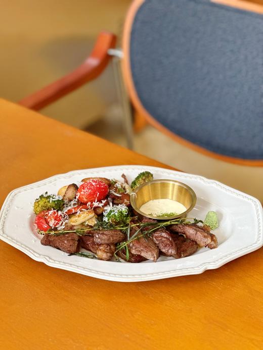 纯血澳洲安格斯牛肉粒迷迭香时蔬【搭配山葵&自制芝士酱】 商品图2