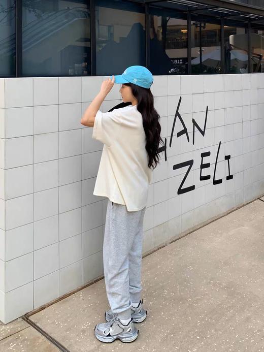 优选 | MLB经典小LOGO束脚长裤 黑色/奶油色/麻灰色 S-XL 显高又显瘦 松弛感 商品图9