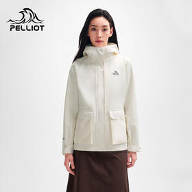 伯希和户外冲锋衣女2025新款三合一防风防雨徒步登山服外套男