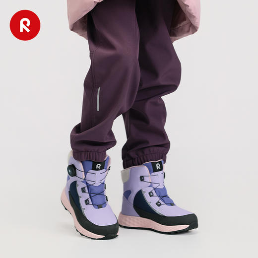 芬兰reima2025秋冬新款男女儿童大童拒水抓绒保暖舒适运动旅游鞋 商品图3