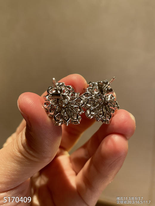 玻璃种帝王绿蛋面耳钉【5170409】具体价格微信咨询 商品图7