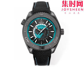 欧米茄OMEGA ZW海马600米系列 海洋宇宙 海马世界时 男士腕表 新“陶瓷壳”海马600米世界时！海马系列海洋宇宙世界时腕表！