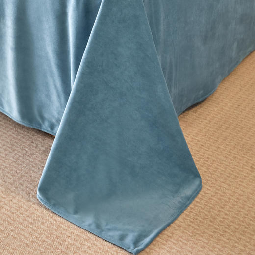 【品牌直发】加倍生活 高克重水晶绒绣花四件套 多色可选 商品图5