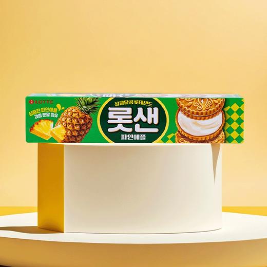 韩国进口乐天夹心饼干（菠萝味）105g 商品图1