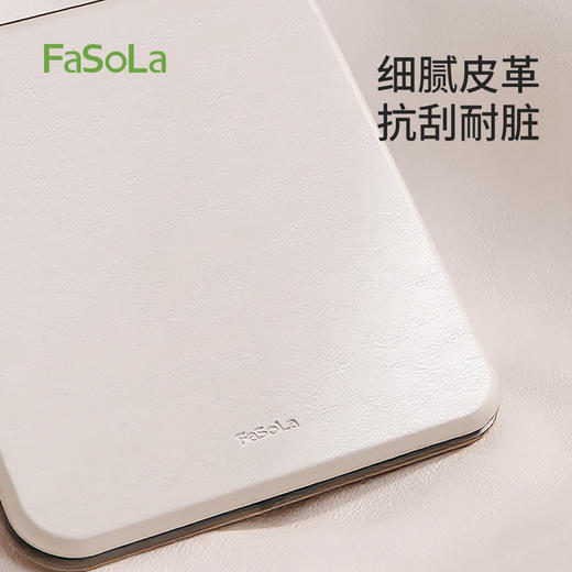 FaSoLa桌面化妆镜台式梳妆镜便携学生宿舍办公室简调化妆镜 商品图4