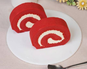 红丝绒瑞士卷4枚装【FY】