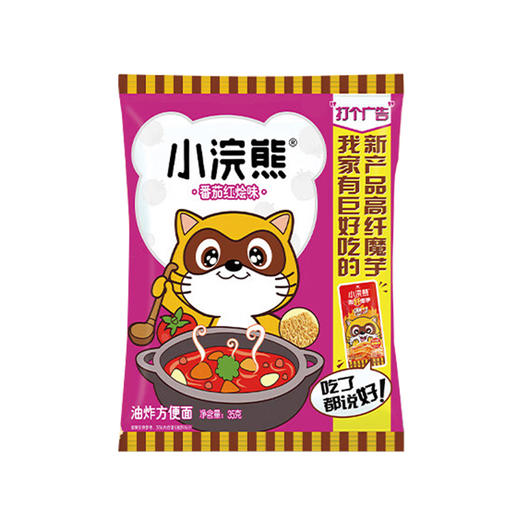 小浣熊番茄红烩味干脆面 35g 商品图0