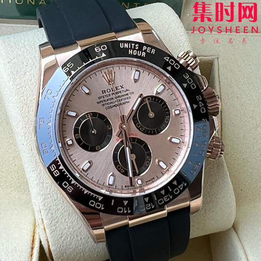 劳力士宇宙计型 BT迪通拿 玫金余文乐迪 男士腕表 丹东4130机 商品图3