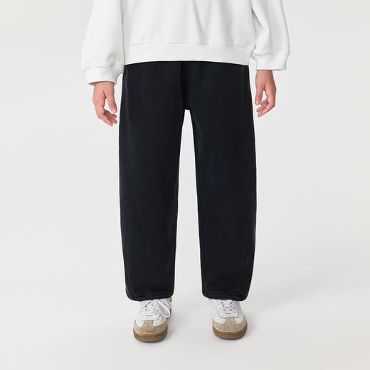 【奥利绒】马克珍妮女童挺括有型牛仔萝卜裤2025年秋冬新款551391 商品图1