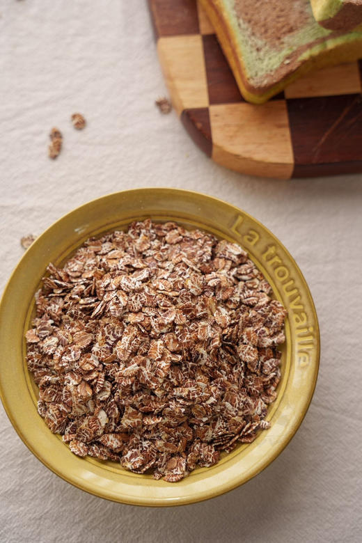 💰29.9到手2大罐共4斤【藏血麦片】，源自雪域高原的纯净品种👍️100%全麦无添加 ❗️名副其实的营养宝库✅配料表只有藏血麦💯非油炸，低温烘焙慢工艺，正麦压片保留麦胚，低脂健康代餐 商品图14