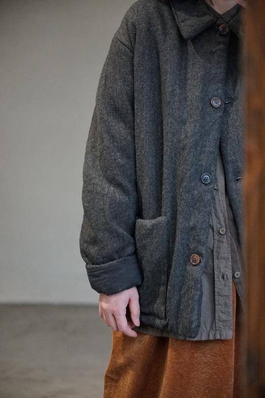 elsa esturgie2色ORIGINE羊毛棉服外套 商品图7