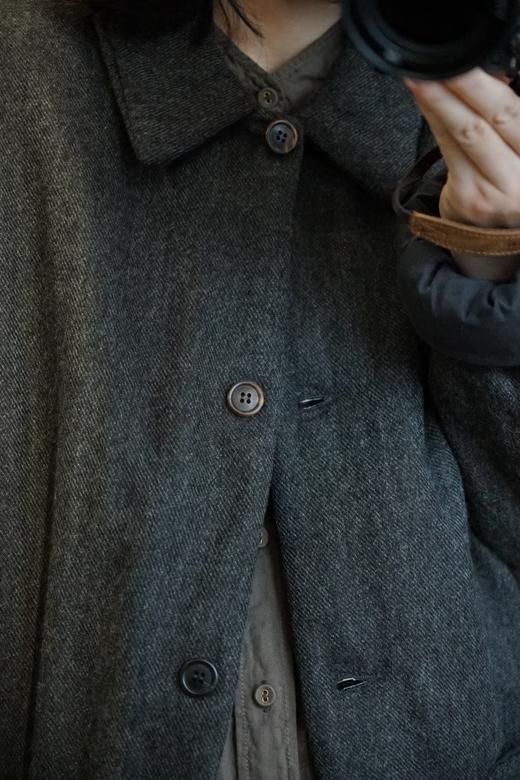elsa esturgie2色ORIGINE羊毛棉服外套 商品图9