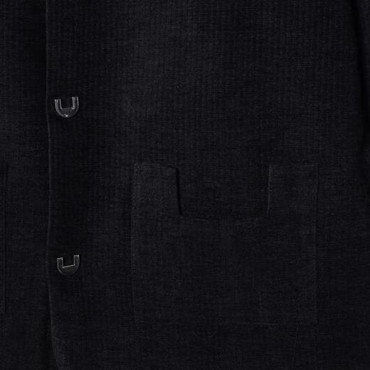 G615SDSA男士秋冬新款痞帅男装韩版纯色小众设计夹克上衣百搭潮流外套 商品图3