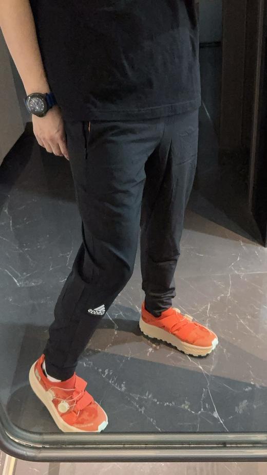 a迪纯色Logo束脚运动裤波哥M，蕾姐穿S 商品图3