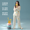 【抗菌新疆棉】自然醒「莫奈花园」秋季纯棉A类睡衣长袖女士家居服套装JLM 商品缩略图4
