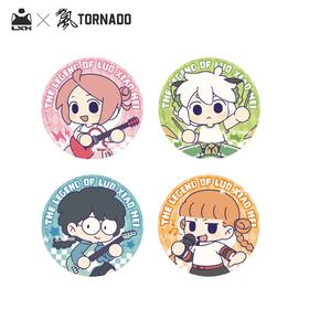 罗小黑乐队 Q版 吧唧 徽章 4包/盒 国谷