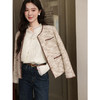 鹿向南「莱娜蝶光」小香风杏色短外套女初秋减龄气质宽松显瘦上衣 商品缩略图2