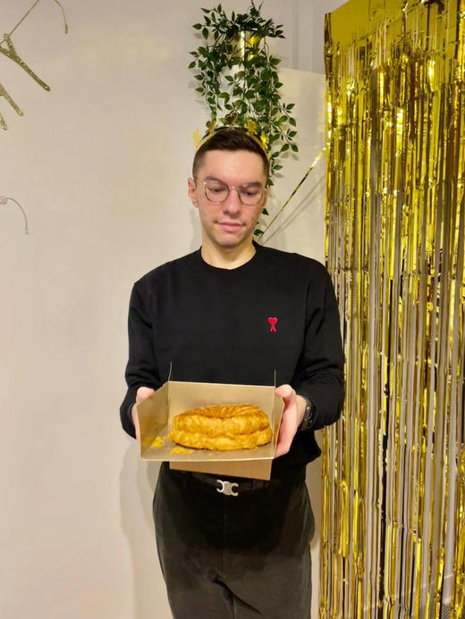 【开放日忙 秒杀价已调 直接拍】​AMI 男女情侣款 红色 小爱心棉质长袖T恤 商品图7