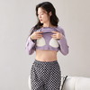 家居服秋季新款新品带胸垫春秋睡衣女长袖长裤套头甜美圆领舒适可外穿家居服 商品缩略图1