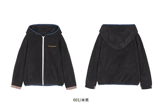 Jnby 25年秋款  连帽开襟卫衣  1P9411320 商品图10