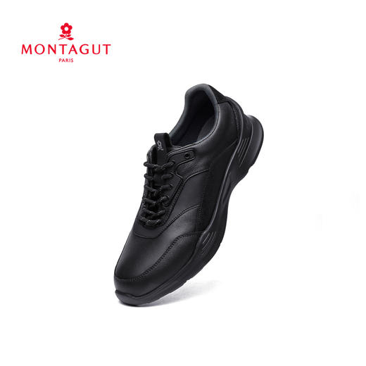 梦特娇男士时尚休闲真皮休闲鞋牛皮男鞋皮鞋低帮鞋板鞋 商品图3