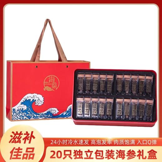 大连特产辽刺干海参20只包装礼盒 商品图0