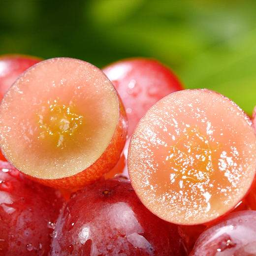 【顺丰直发】湖南本地东山无籽红提  自然成熟不催熟 粒粒饱满 酸甜多汁 皮薄脆嫩 商品图2