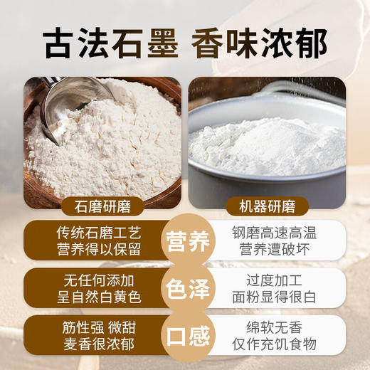 福柏匠酵素科技特精生态面粉家用高筋面粉5斤包子馒头通用非自发面粉 商品图1