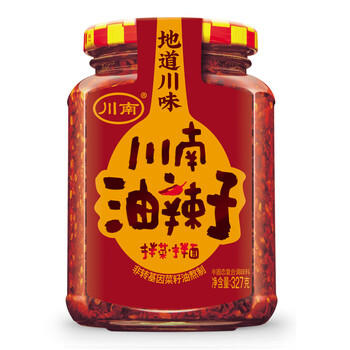 川南油辣子327g 辣椒酱辣椒油红油辣椒凉拌菜调味料调味品 商品图5
