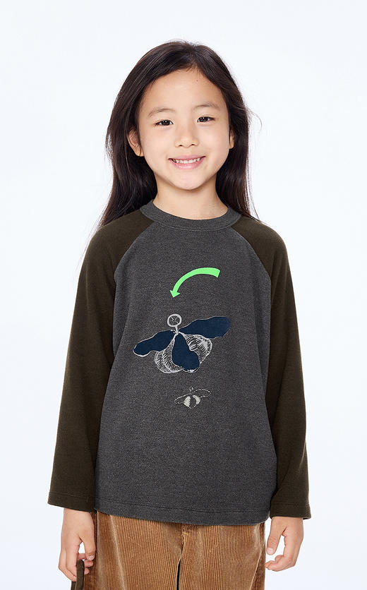 jnby  25年秋款  长袖T恤 1P9110480 商品图8