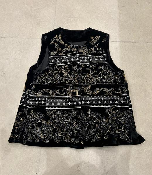 【门店同款】ENJOY秋季国风重工钉珠马甲 166194132 商品图0