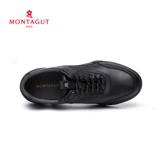 梦特娇男士时尚休闲真皮休闲鞋牛皮男鞋皮鞋低帮鞋板鞋 商品图7