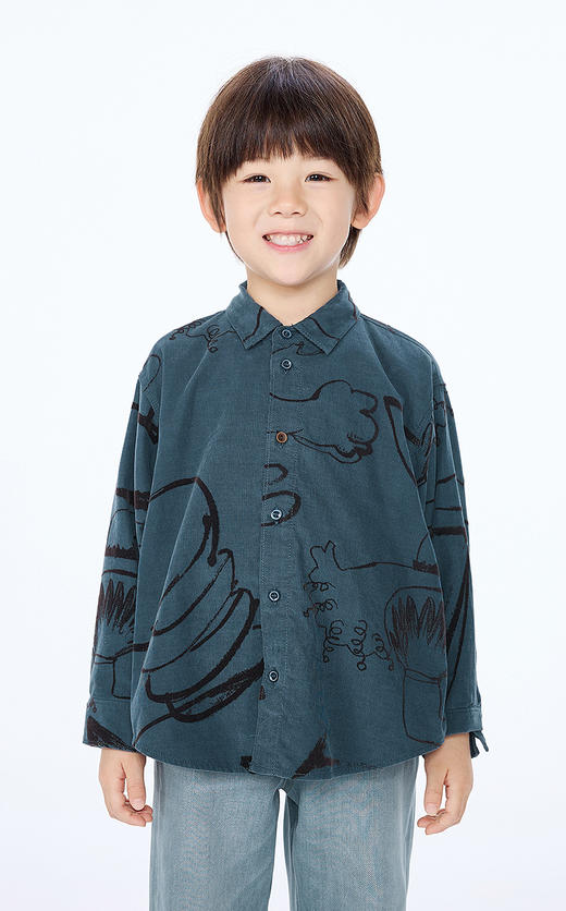 jnby  25年秋款  长袖衬衣  1P9210460 商品图2