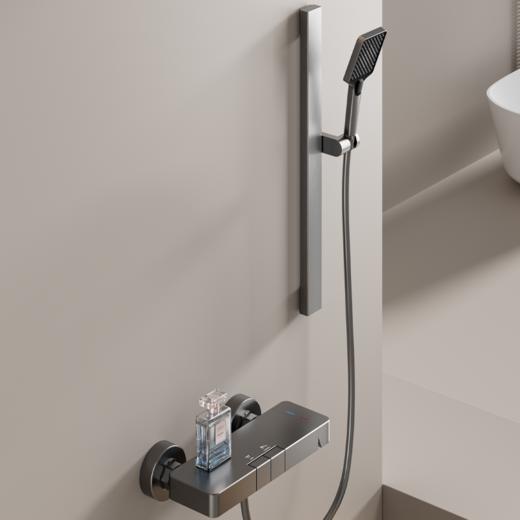 6069杰里两档按键花洒-枪灰 商品图5