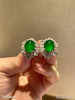 玻璃种帝王绿蛋面耳钉【5170409】具体价格微信咨询 商品缩略图6