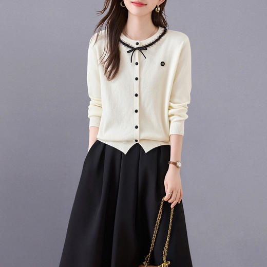 针织衫半身裙两件套，时尚气质洋气减龄穿搭套装连衣裙HR-XBL8501 商品图1