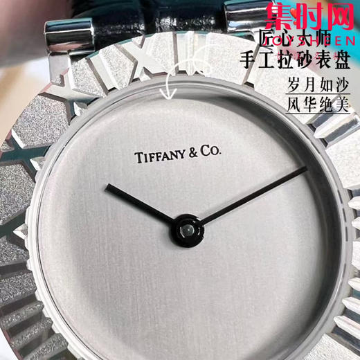 蒂芙尼中古罗马雕刻 纯银贵金属高档腕表 女士腕表 商品图4