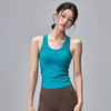 Gymicon能量符号 无缝工字运动背心带胸垫瑜伽服背心健身瑜伽服文胸防震跑步YABX2563 商品缩略图2