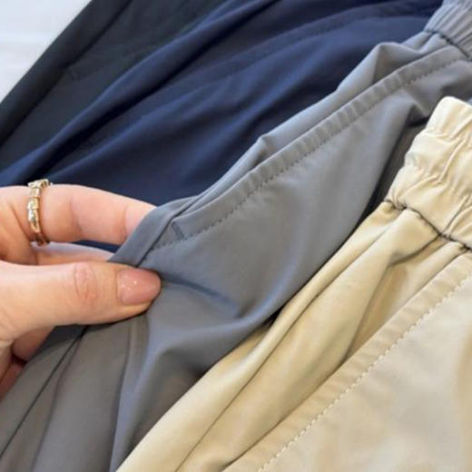 【季末清仓 99元/2条】罗蒙ROMON·凉感冰丝休闲裤（选2件加入购物车自动减，拍1件不发） 商品图7