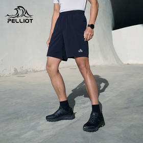 伯希和户外快干裤男新款弹力耐磨运动健身五分裤透气防泼休闲短裤