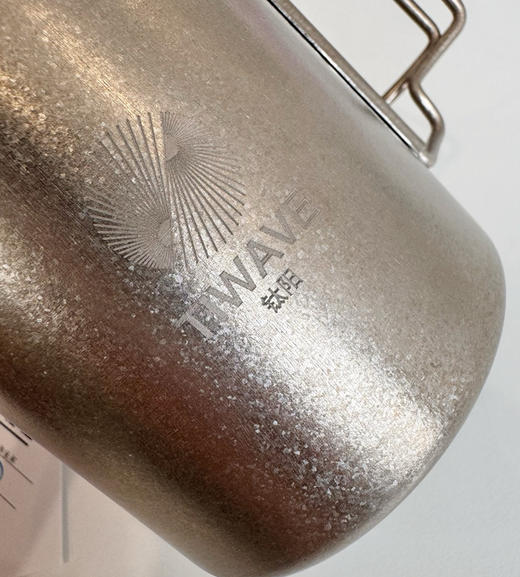 级纯钛材质马克杯户外水杯 商品图8