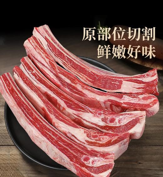 【内蒙原切羊排/羊蝎子】  180天散养羔羊 原切原味 回归纯粹浓香 商品图1