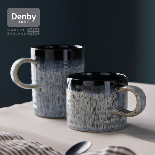 【Denby丹碧】黑露小号马克杯295ml 商品图2