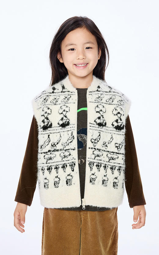 jnby  25年秋款  毛衫马甲  1P9310430 商品图3