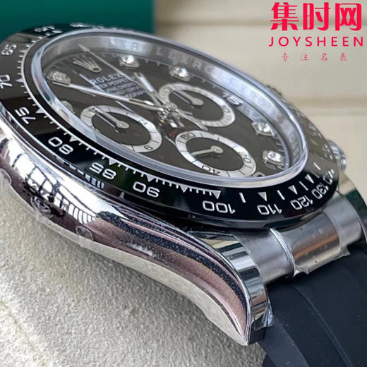 劳力士宇宙计型 BT迪通拿 黑盘钻面 男士腕表 丹东4130机 商品图5