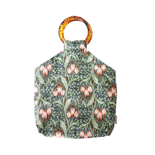 HUJI祤集Amber手提包插画古典花枝 商品图3