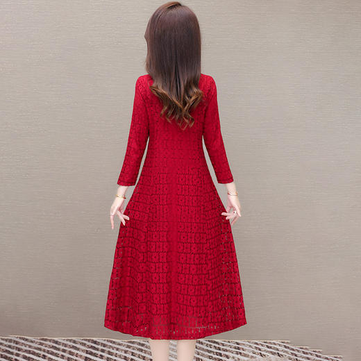 QYM 1315C358-Y中式国风复古旗袍裙连衣裙时尚 商品图2