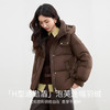 【内购】【90%白鸭绒】通勤御寒保暖立领连帽拉链宽松不臃肿羽绒服-W54YE2037 商品缩略图1