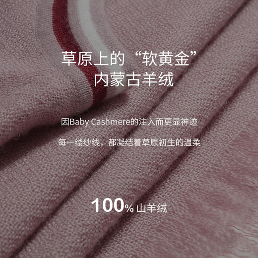 羊绒夹道圆领斗篷式女上衣  SJF97W366B 商品图2